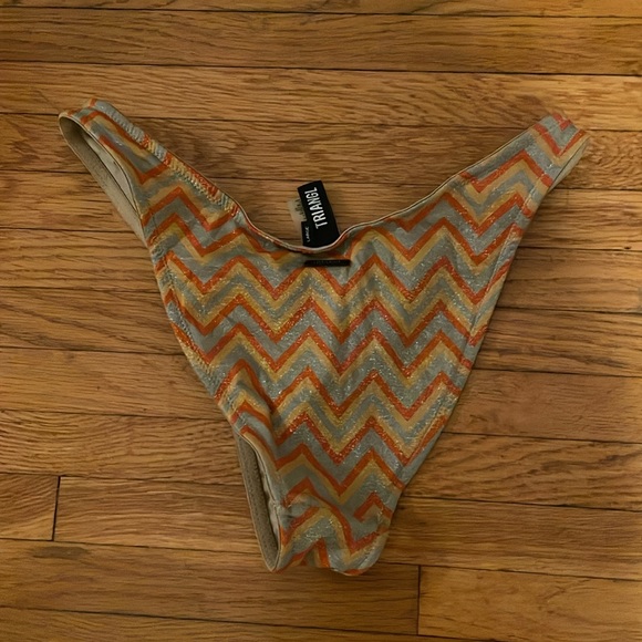 Triangl sparkly stripe bottoms - Picture 3 of 3